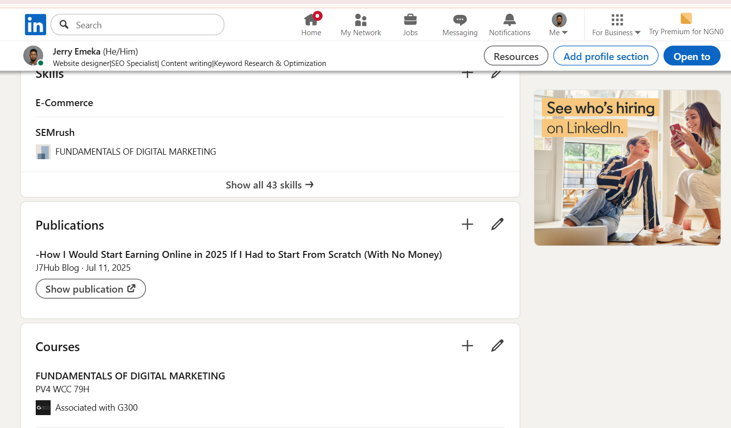 How to Optimize a LinkedIn Profile